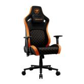 Scaun Gaming Cougar Defensor Gold F, Black-Orange