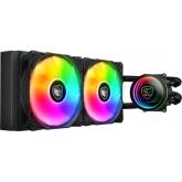 Cooler procesor Cougar Poseidon Elite ARGB 240, ARGB LED, 2 x 120mm, Black