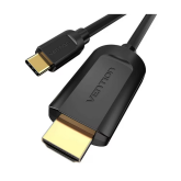 Cablu Vention CGUBH, HDMI male - USB-C male, 2 m, Black