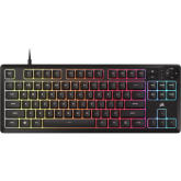 Tastatura Corsair K55 K55 CORE TKL, RGB LED, USB, Black