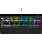 Tastatura Corsair K55 RGB Pro, RGB LED, USB, Black