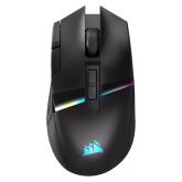 Mouse Optic Corsair Darkstar, RGB LED, Bluetooth/USB Wireless/USB, Black