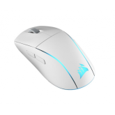 Mouse Optic Gaming CR M75, RGB LED, USB Wireless, White