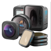 Bundle Camera Video Actiune GoPro HERO13 + HB-Series Lens Collection, Black