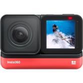 Camera video actiune Insta360 ONE R 4K Edition, Black-Red