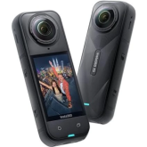 Camera video actiune Insta360 X5, Midnight Black