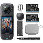 Essentials Bundle Camera video actiune Insta360 X5, Midnight Black + Kit accesorii