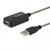 Cablu Savio cl-76, USB male - USB female, 5m, Black
