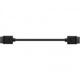 Cablu Corsair CL-9011121-WW pentru ventilatoare iCUE LINK, 0.1m, Black, 2 bucati