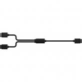 Cablu splitter Corsair CL-9011124-WW pentru ventilatoare iCUE LINK, 0.6m, Black