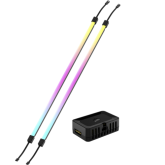 Banda LED Corsair iCUE LINK LS350 Aurora RGB Light Strips pentru iCUE LINK, 2 bucati