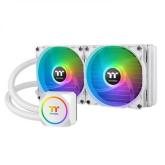 Cooler procesor Thermaltake TH240 ARGB Sync Snow Edition AIO, 2x 120mm