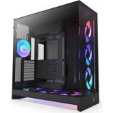 Carcasa NZXT H9 Flow RGB+ (2025) Black, Fara sursa