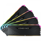 Kit Memorie Corsair Vengeance RGB RS 128GB, DDR4-3200MHz, CL16, Quad Channel