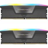 Kit Memorie Corsair Vengeance RGB Grey AMD EXPO 32GB, DDR5-5600MHz, CL36, Dual Channel