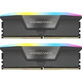 Kit Memorie Corsair Vengeance RGB Black AMD EXPO, 32GB, DDR5-5600MHz, CL40, Dual Channel