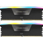 Kit Memorie Corsair Vengeance RGB Black Intel XMP 3.0, 32GB, DDR5-6000MHz, CL38, Dual Channel