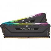 Kit Memorie Vengeance RGB PRO SL Black 64GB, DDR4-3200MHz, CL16, Dual Channel