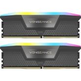 Kit Memorie Corsair Vengeance RGB Black Intel XMP 3.0, 64GB, DDR5-5600MHz, CL40, Dual Channel