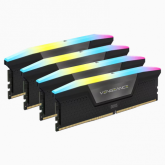 Kit memorie Corsair Vengeance RGB 64GB, DDR5-6200MHz, CL32, Quad Channel