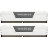 Kit Memorie Corsair Vengeance White Intel XMP 3.0, 32GB, DDR5-5600MHz, CL40, Dual Channel