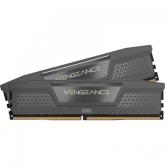 Kit Memorie Corsair Vengeance Grey AMD EXPO, 32GB, DDR5-6000MHz, CL30, Dual Channel