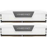 Kit Memorie Corsair Vengeance White AMD EXPO, 64GB, DDR5-6000MHz, CL30, Dual Channel
