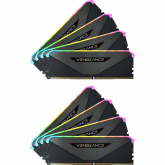 Kit Memorie Corsair Vengeance RGB RT 256GB, DDR4-3600MHz, CL18, Quad Channel