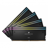 Kit Memorie Corsair DOMINATOR TITANIUM RGB LED Intel XMP 3.0, 96GB, DDR5-6400MHz, CL32, Quad Channel