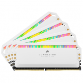 Kit Memorie Corsair Dominator Platinum RGB White 32GB, DDR4-3200MHz, CL16, Quad Channel
