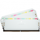 Kit Memorie Corsair Dominator Platinum RGB White 32GB, DDR5-6200MHz, CL36, Dual Channel
