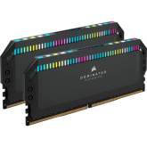 Kit Memorie Corsair DOMINATOR PLATINUM Black Extreme OC RGB 64GB, DDR5-5600MHz, CL40, Dual Channel