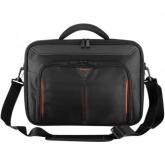Geanta Targus Classic+ Clamshell Black/Red pentru laptop de 18 inch, Black