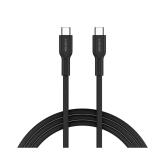 Cablu de date Canyon OnWire 60CL, USB-C - USB-C, 1 m, Black