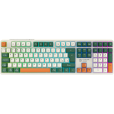Tastatura Canyon GKW-11, RGB LED, USB/USB Wireless/Bluetooth, White
