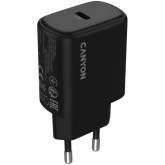 Incarcator retea Canyon OnCharge 200, 1 x USB-C, 12 V, 3 A, 20 W, Black