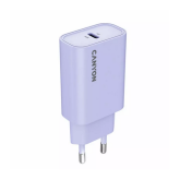 Incarcator retea Canyon CNE-CHA30CLPU, 1 x USB-C, 30 W, Purple