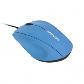 Mouse Optic Canyon M-05, USB, Light Blue