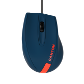 Mouse Optic Canyon M-11, USB, Blue-Red