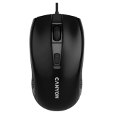 Mouse Optic Canyon M-4, USB-A, Black