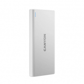 Baterie portabila Canyon PB-106, 10000mAh, 2x USB-A, 1x USB-C, White
