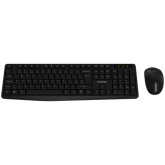 Kit Wireless Canyon SET-W01 - Tastatura, USB Wireless, Black + Mouse Optic, USB Wireless, Black
