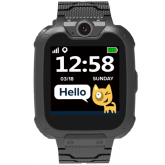 Smartwatch Canyon Tony Kids Watch, 1.54inch, Curea Silicon, Black