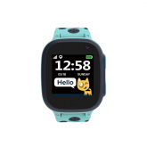 SmartWatch Canyon Sandy KW-34, 1.44inch, Curea Silicon, Gri-Blue