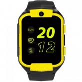 SmartWatch Canyon Kids KW41, 1.69inch, Curea Silicon, Yellow-Black