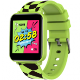 SmartWatch Canyon Joyce KW-43, 1.54inch, Curea Silicon, Green-Black