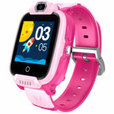 Smartwatch Jondy KW-44, 1.44 inch, Curea Silicon, Pink