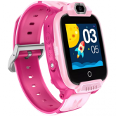 Smartwatch Jondy KW-44, 1.44 inch, Curea Silicon, Pink