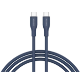 Cablu de date Canyon CC60SC10, USB-C - USB-C, 1 m, Dark Blue