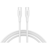 Cablu de date Canyon CC60SC10, USB-C - USB-C, 1 m, White